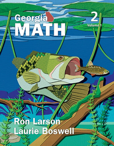 Georgia Math - Grade 2 - Math Text Book Cover