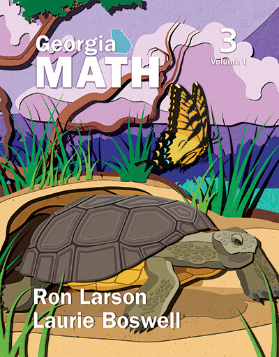 Georgia Math - Grade 3 - Math Text Book Cover