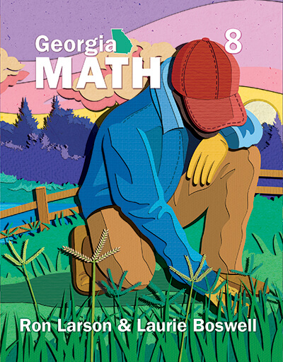 Georgia Math - Grade 8 - Math Text Book Cover
